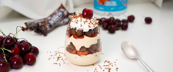 Cherry Chocolate Trifle